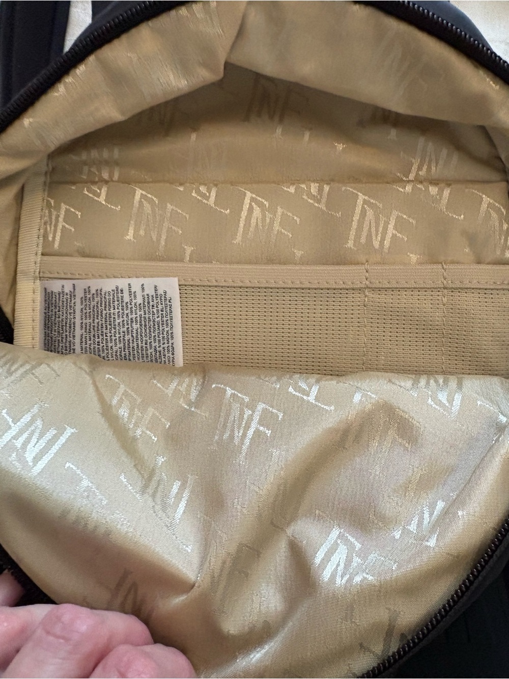 The North Face Never Stop Mini Backpack in Black - Picture 3 of 6